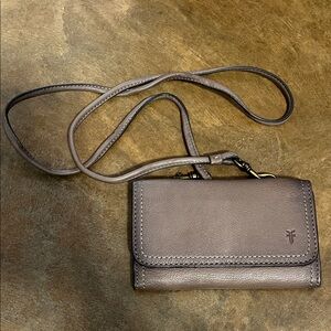 Tan Leather Crossbody Bag